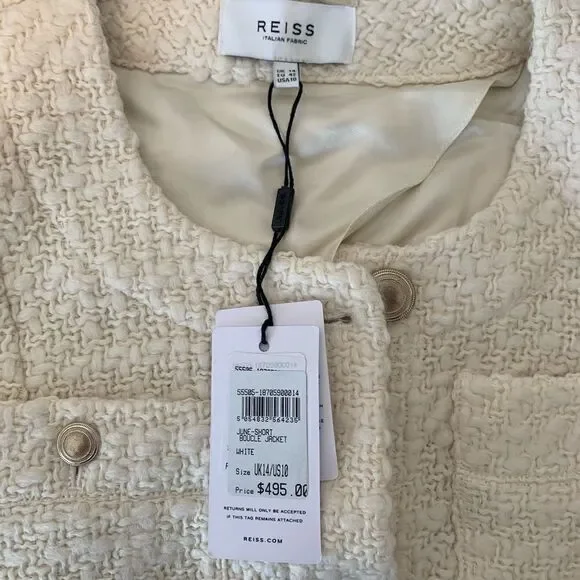 Reiss Women’s June elegance wool Cardigan size 8 , NWT - Picture 8 of 13